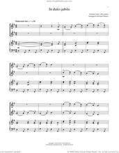 In Dulci Jubilo (for Violin Duet and Piano)