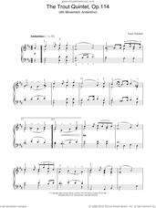 The Trout Quintet - 4th Movement: Andantino