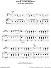 White Winter Hymnal