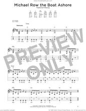 Michael Row The Boat Ashore (arr. Steven B. Eulberg)