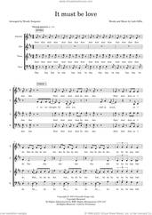 It Must Be Love (arr. Wendy Sergeant)