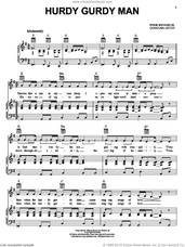 Hurdy Gurdy Man