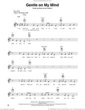 Gentle On My Mind (arr. Fred Sokolow)