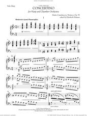 Concertino for Harp and Chamber Orchestra (Harp Part)