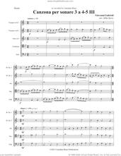 Canzon per Sonar A 4-5, III (COMPLETE)