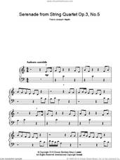 Serenade For Strings Op. 3 No. 5
