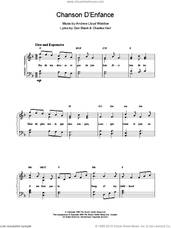 Chanson D'Enfance