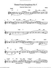 Adagietto (from Symphony No. 5, 4th Movement)