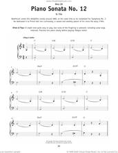 Piano Sonata No. 12, 2nd mvt.