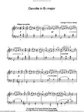 Gavotte In Bb
