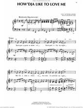 How'Dja Like To Love Me (from College Swing)