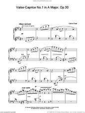 Valse-Caprice No.1 in A Major, Op.30