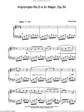 Impromptu No.3 in Ab Major, Op.34