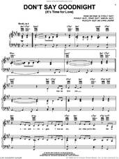 Don't Say Good Night (It's Time For Love) Parts 1 & 2