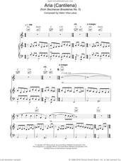 Aria (Cantilena) from Bachianas Brasileiras No. 5
