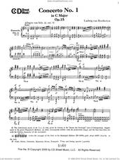 Concerto No. 1  in C Major, Op. 15