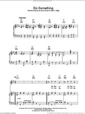Do Something for voice, piano or guitar