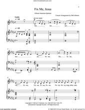 Fix Me, Jesus (D-flat)