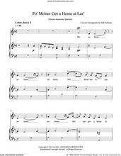 Po' Mo'ner Got a Home at Las' (D minor)