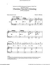 Cherokee Traveler's Greeting
