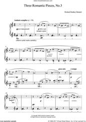Three Romantic Pieces, No.3