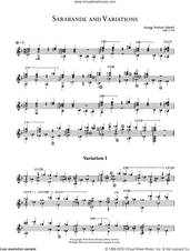 Sarabande And Variations
