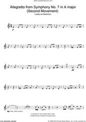 Allegretto from Symphony No. 7 in A major (Second Movement)