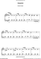 Autumn (from The Four Seasons) 3rd Movement