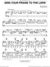 Sing Your Praise To The Lord