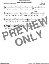 Swing Low, Sweet Chariot