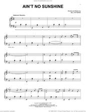 Ain't No Sunshine [Classical version]