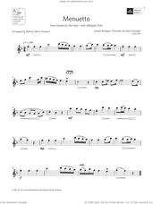 Menuetto from Sonata for the Harp (Grade 2 A5 from the ABRSM Treble Recorder syllabus from 2022)