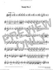 Study No.2  from Graded Music for Snare Drum, Book I