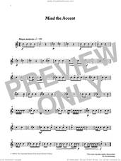 Mind the Accent from Graded Music for Snare Drum, Book I