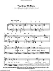You Know My Name (Theme from James Bond: Casino Royale)