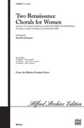 Two Renaissance Chorals