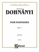 Four Rhapsodies, Op. 11 (COMPLETE)
