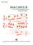 Barcarolle sheet music for concert band (full score) icon