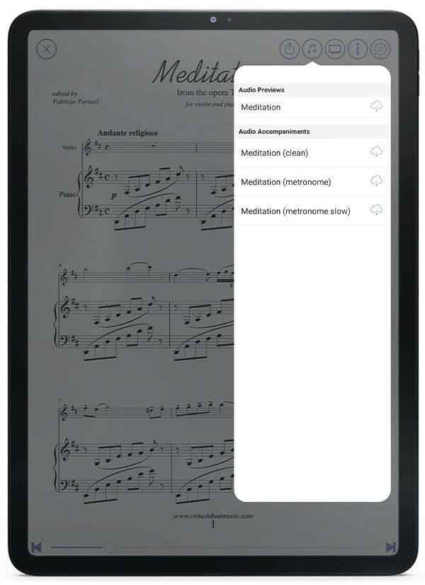 Moonlight Sonata score