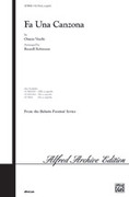 Fa Una Canzona (arr. John Leavitt)