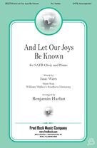 And Let Our Joys Be Known