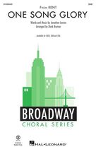 One Song Glory (from Rent) (arr. Mark Brymer)