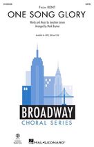 One Song Glory (from Rent) (arr. Mark Brymer)