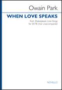 When Love Speaks