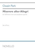Miserere after Allegri (Parts) (complete set of parts)