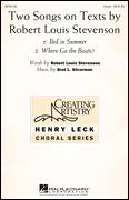 Two Songs On Texts By Robert Louis Stevenson