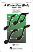 A Whole New World (Aladdin's Theme) (from Aladdin) (arr. Ed Lojeski) for choir (SAB: soprano, alto, bass)