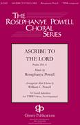 Ascribe To The Lord (arr. William C. Powell)