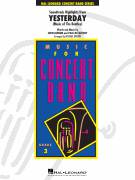 Soundtrack Highlights from Yesterday (Music Of The Beatles) (arr. Michael Brown)