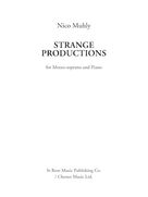Strange Productions